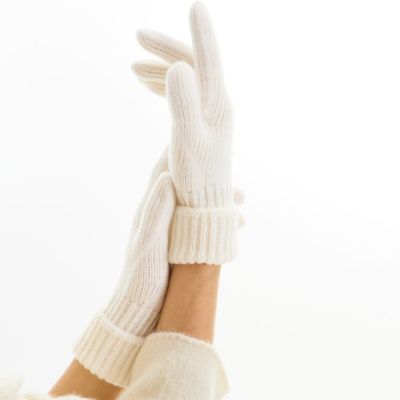 Перчатки Alpine, белые