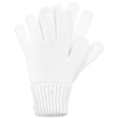 Перчатки Alpine, белые, размер S/M