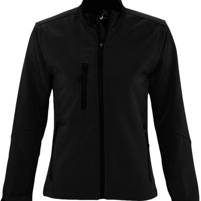 Куртка женская на молнии Roxy 340 черная, размер S