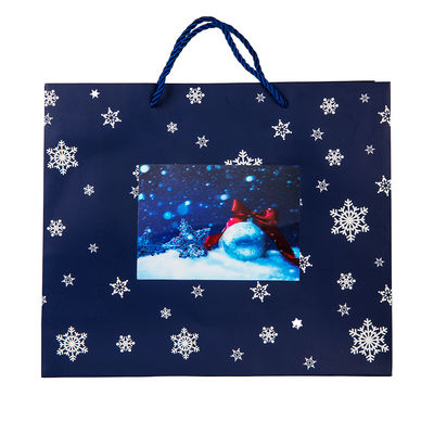 Пакет большой BLUE WONDER, 43*32*11 см, синий