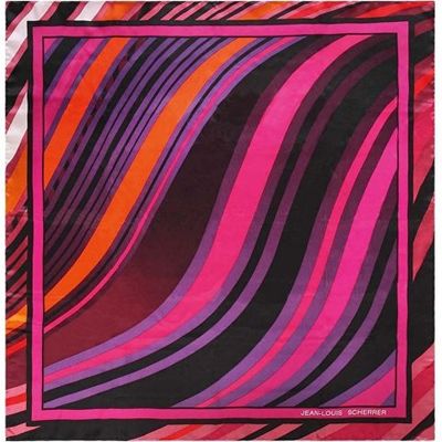 Платок шелковый Jean-Louis Scherrer модель Hallucination