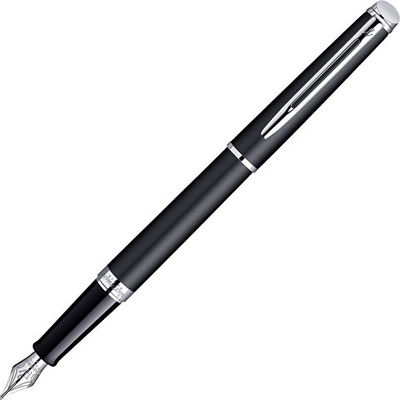 Перьевая ручка Waterman Hemisphere, цвет: MattBlack CT, перо: F