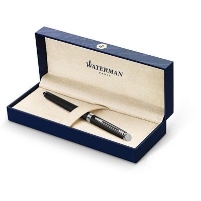 Перьевая ручка Waterman Hemisphere, цвет: MattBlack CT, перо: F