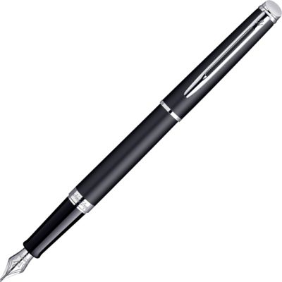 Перьевая ручка Waterman Hemisphere, цвет: MattBlack CT, перо: F