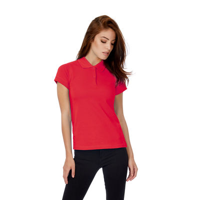 Поло женское Safran Pure/women, цвет красный, размер M