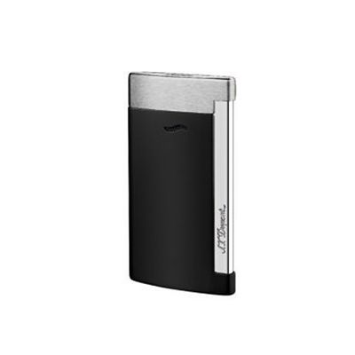 Зажигалка Slim7. S.T.Dupont, черный/серебристый