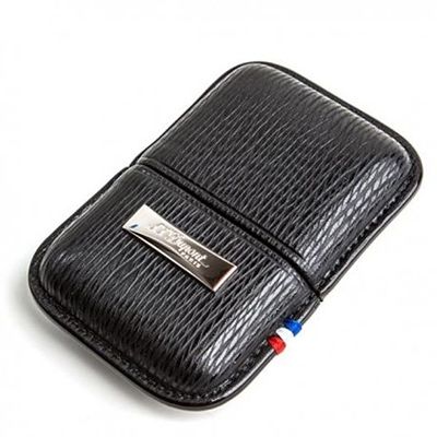 Чехол для зажигалки Ligne 2/Gatsby Contraste S.T. Dupont, черный