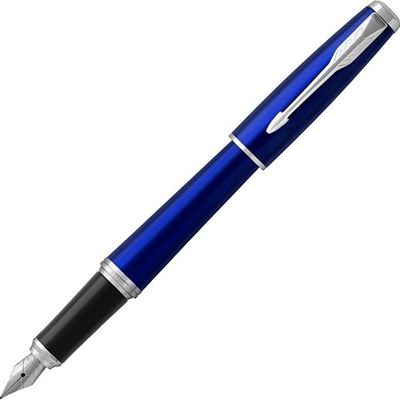 Ручка перьевая Parker Urban Core Nighsky Blue CT, синий/серебристый