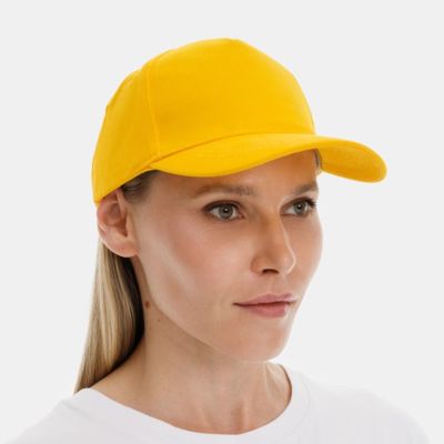 Бейсболка Long Beach, желтая