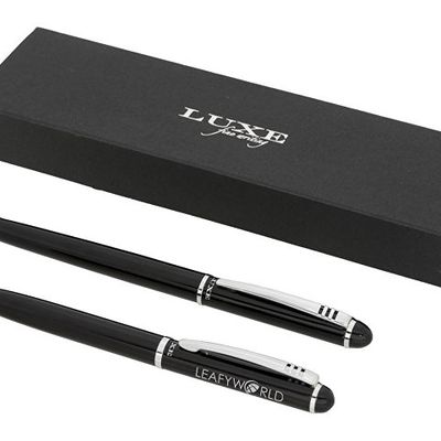 Подарочный набор ручек Andante, черный