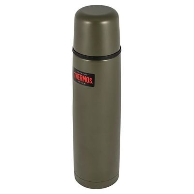 Термос из нерж. стали тм THERMOS FBB-1000AG 1L, зеленый