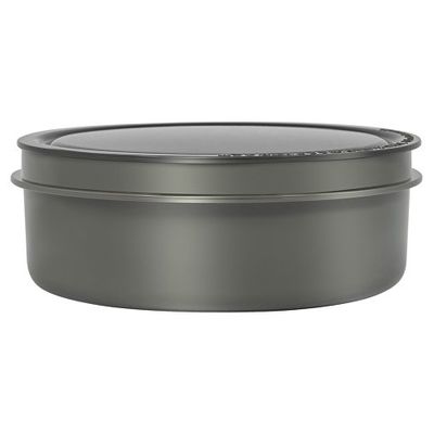 Термос из нерж.стали с пластиковыми контейнерами и ложкой тм THERMOS JBG-1800 Food Jar 1.8L, серый