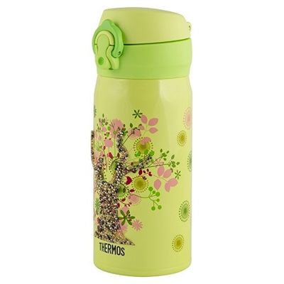 Термос из нерж. стали тм THERMOS JNL-350-SWTREE, зеленый