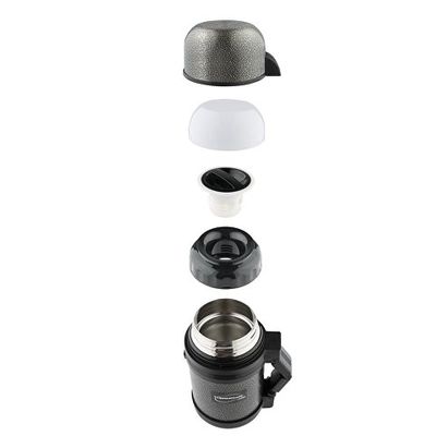 Термос из нерж. стали тм ThermoCafe HAMMP-800-HT, 0.8L, серый