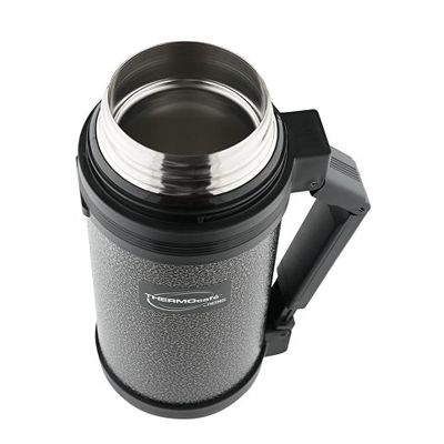 Термос из нерж. стали тм ThermoCafe HAMMP-1200-HT, 1.2L, серый