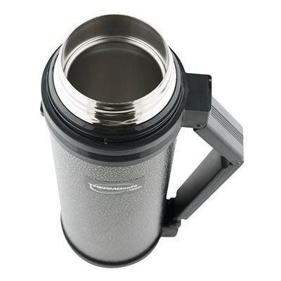 Термос из нерж. стали тм ThermoCafe HAMMP-1800-HT, 1.8L, серый