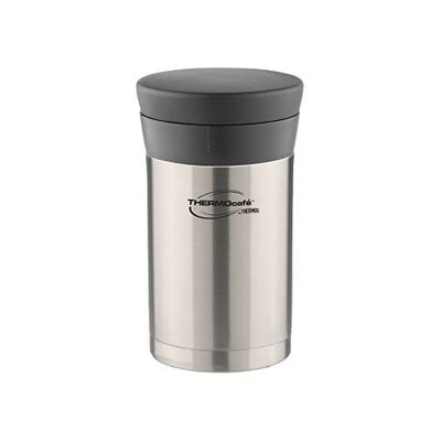 Термос из нерж. стали для еды тм ThermoCafe DFJ-500 food flask, 0.5L, металлический