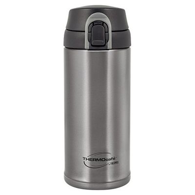 Термос из нерж. стали тм ThermoCafe TC-350T (Dark Grey), 0.35L, серый