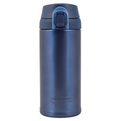 Термос из нерж. стали тм ThermoCafe ТС-350T (Blue), 0.35L, синий