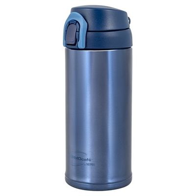 Термос из нерж. стали тм ThermoCafe ТС-350T (Blue), 0.35L, синий