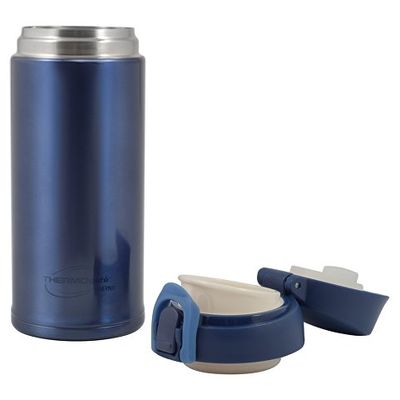 Термос из нерж. стали тм ThermoCafe ТС-350T (Blue), 0.35L, синий