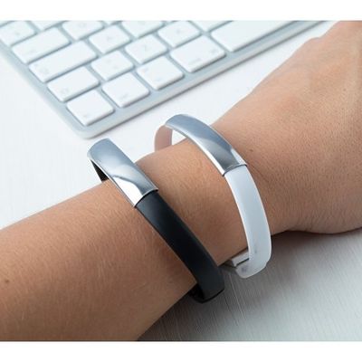 Браслет с зарядным кабелем micro USB , черный
