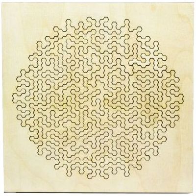 Фрактальный пазл Puzzliki Asterisk Medium, 29 деталей