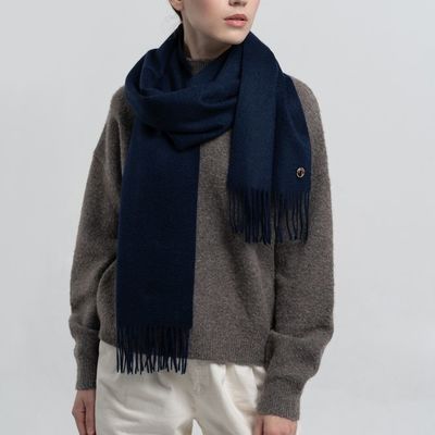 Шарф Graceful, синий