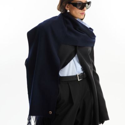 Шарф Graceful, синий