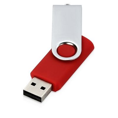 Флеш-карта USB 2.0 16 Gb Квебек, красный