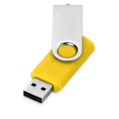 Флеш-карта USB 2.0 8 Gb Квебек, желтый