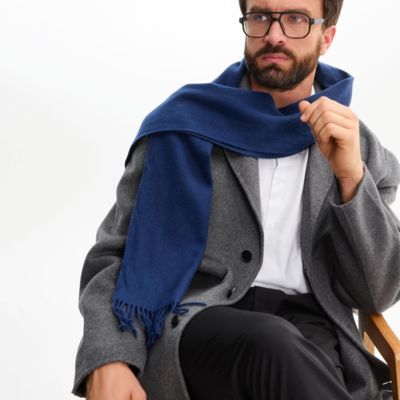 Шарф Noble, ярко-синий