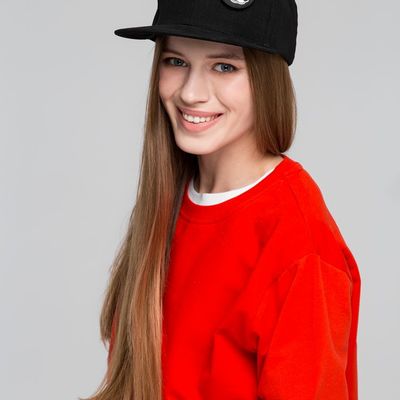 Бейсболка с патчами Mickey Mouse, черная