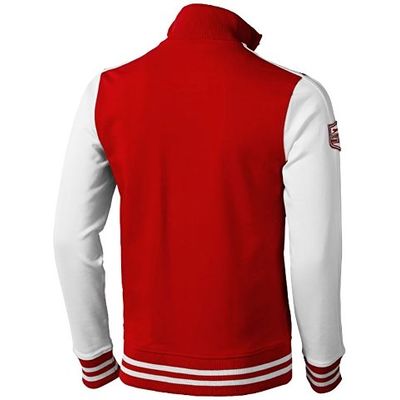 Толстовка Varsity, красный/натуральный белый