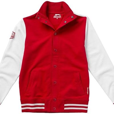 Толстовка Varsity, красный/натуральный белый