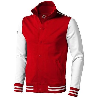 Толстовка Varsity, красный/натуральный белый