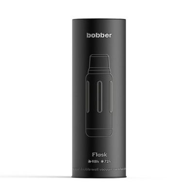 Термос для напитков, вакуумный, бытовой, тм bobber. Объем 1 литр. Артикул Flask-1000 Matte