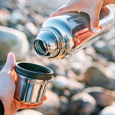 Термос для напитков, вакуумный, бытовой, тм bobber. Объем 1 литр. Артикул Flask-1000 Glossy