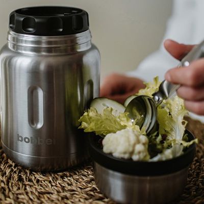 Термос для еды, вакуумный, бытовой, тм bobber. Объем 0.7 литра. Артикул Jerrycan-700 Glossy