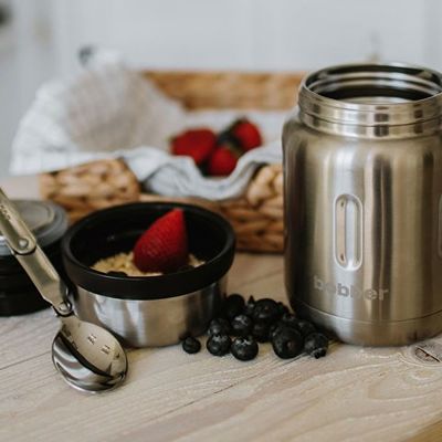 Термос для еды, вакуумный, бытовой, тм bobber. Объем 0.7 литра. Артикул Jerrycan-700 Matte