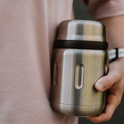 Термос для еды, вакуумный, бытовой, тм bobber. Объем 0.7 литра. Артикул Jerrycan-700 Matte