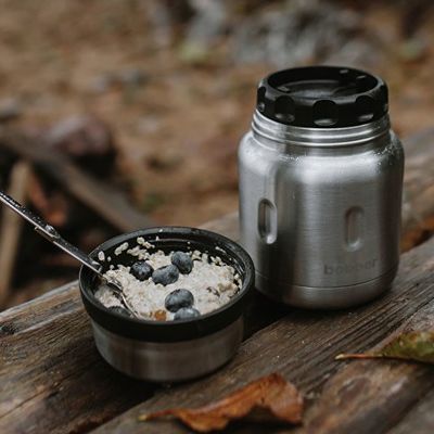 Термос для еды, вакуумный, бытовой, тм bobber. Объем 0.47 литра. Артикул Jerrycan-470 Matte