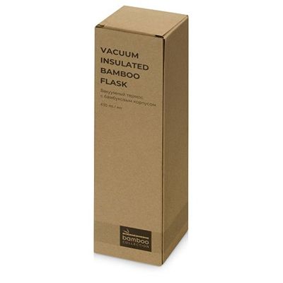 Вакуумный термос из бамбука Ямал Bamboo