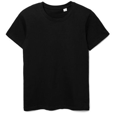 Футболка мужская T-bolka 140 Fit, черная, размер L