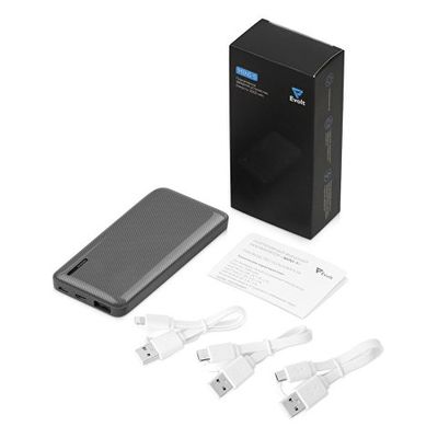 Внешний аккумулятор Evolt Mini-5, 5000 mAh, серый