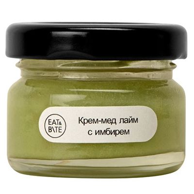 Подарочный набор Крем-мед в домике, крем-мед лайм с имбирем 35 г