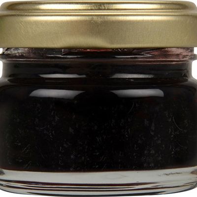 Подарочный набор Варенье в домике, варенье из черной смородины 25 мл
