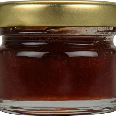 Подарочный набор Варенье в домике, клубничное варенье с мятой 25 мл