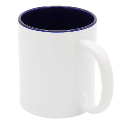 Кружка керамическая Честер, сублимация, синий