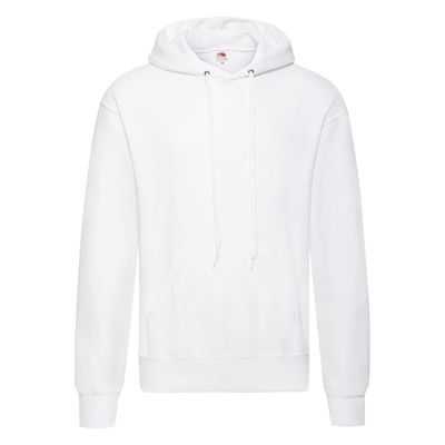 Толстовка "Hooded Sweat", белый, XXL 80% х/б, 20% , п/э 260 г/м2